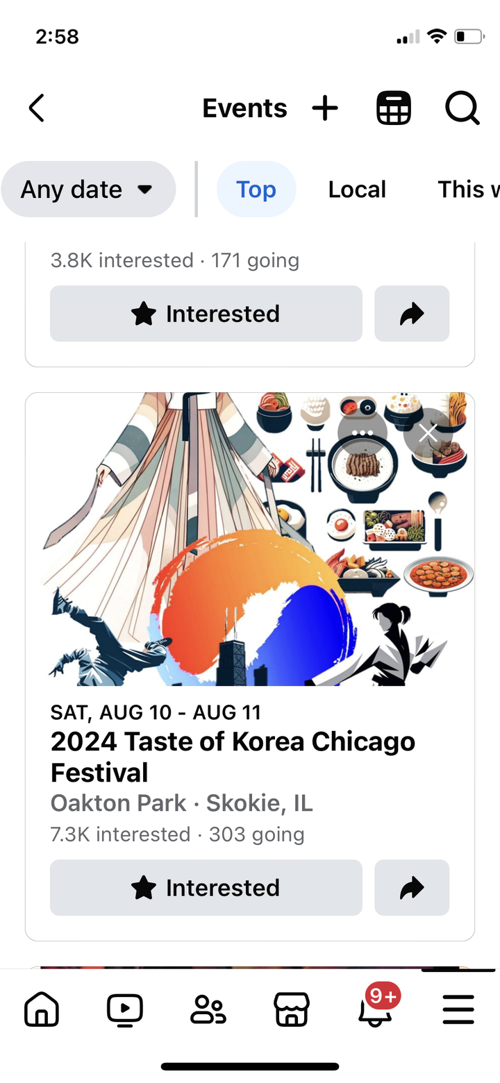Facebook Events